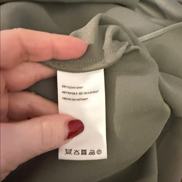 BHLDN Ladies NWT Dylan Stretch Satin One-Shoulder Leg Slit Maxi Dress. Size 12. - Picture 12 of 13